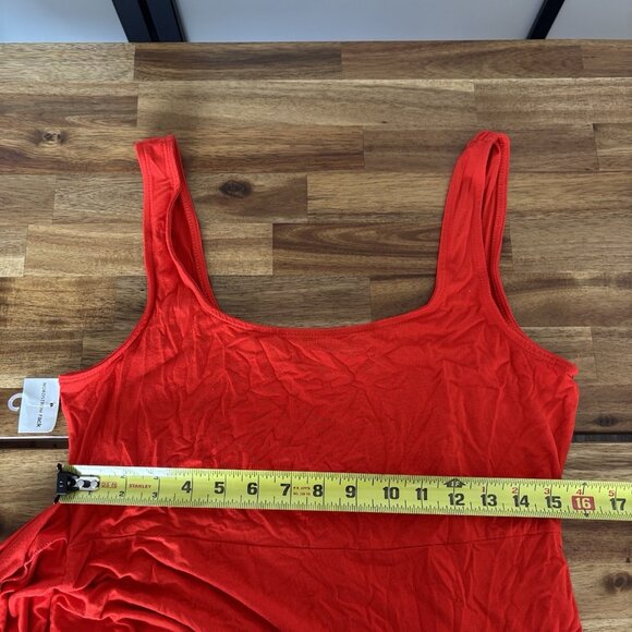 The Vanity Room Coverup Red Dress Women's Size XL Resort Cruise Beach - Picture 9 of 15